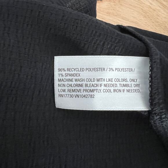 Ava & Viv Women's Black Dolman Sleeve Empire Waist Dress - Size XL - NWT - Picture 5 of 11